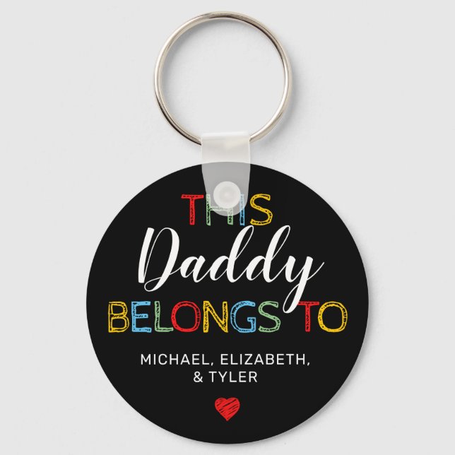 Cortar Este Pai Pertence Ao Chaveiro (Frente)