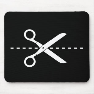 Corte & cole o pictograma Mousepad