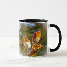 Corte de 040 Bluebird caneca do clássico de 11