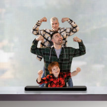 Corte de Escultura de Fotos da Família