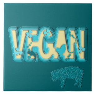 Corte de papel vegetariano
