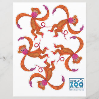 Corte do macaco do zoológico de Mabell