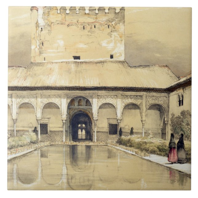 Corte dos Myrtles (Pátio de los Arrayanes) e (Frente)