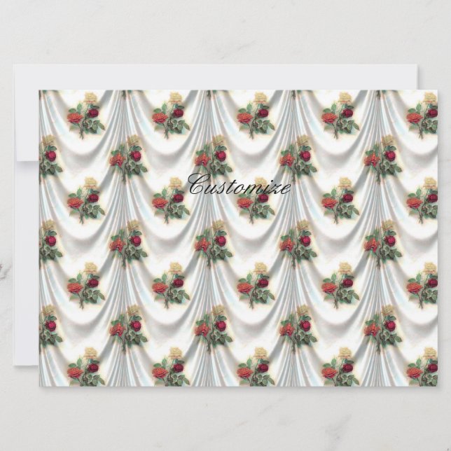 Cortina de rosa vermelha Thunder_Cove (Frente)