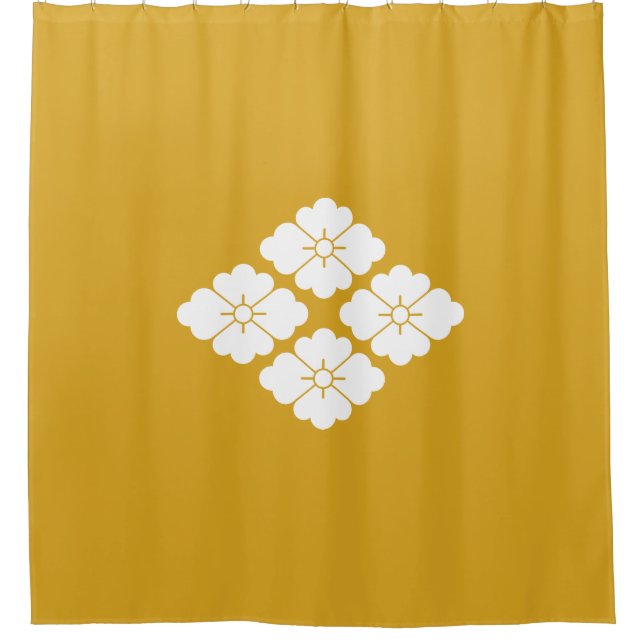 CORTINA PARA BOX 四つ花菱 (Frente)