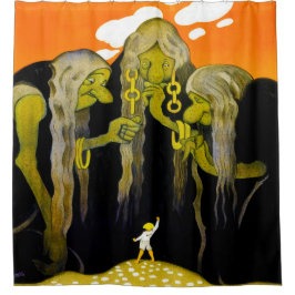 Cortina Para Box 1930's Movie Shower Curtain