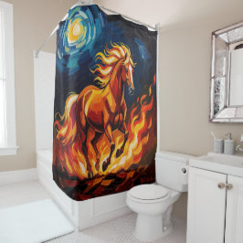 Cortina Para Box „2026 – Das Jahr des Feuerpferds“