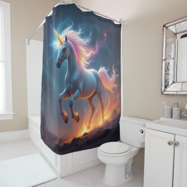 Cortina Para Box „2026 – Das Jahr des Feuerpferds“ (In Situ)