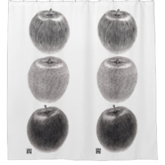 CORTINA PARA BOX 3個のりんご　縦