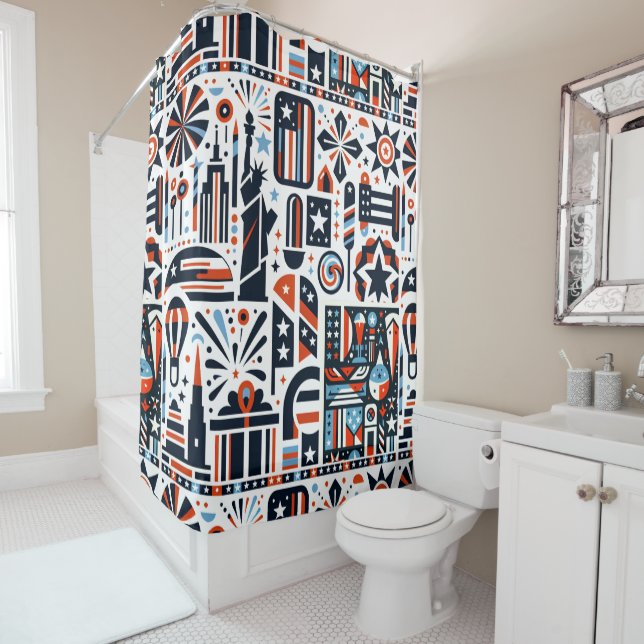 Cortina Para Box 4 de julho Padrão Genérico (In Situ)