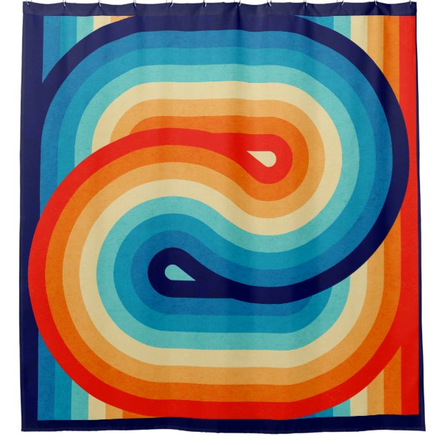 Cortina Para Box 70s Double Wave (Frente)