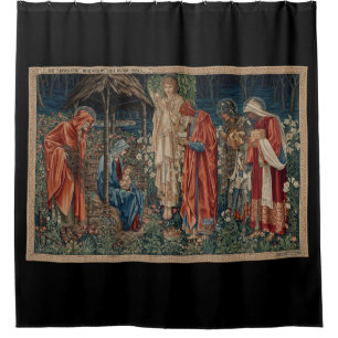 Cortina Para Box A Adoração do Magi (por Edward Burne-Jones)