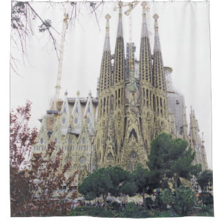 Cortina Para Box "A Basilica Sagrada Família em Barcelona, Espanha"