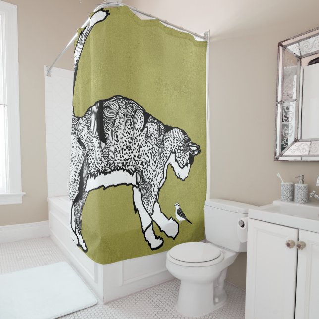 Cortina Para Box A compaixão do forte (In Situ)