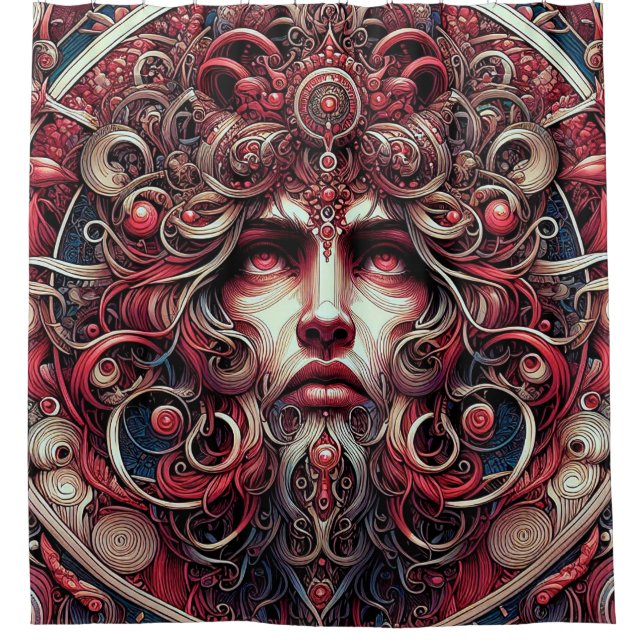 Cortina Para Box A cortina do Chá do álbum vermelho (Frente)