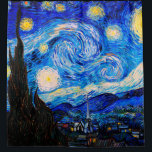 Cortina Para Box A Noite Estrelada de Vincent Van Gogh<br><div class="desc">Vincent Van Gogh Na Noite Estrelada. Esta é uma antiga obra-prima do pintor mestre holandês Vincent Van Gogh. Esta pintura de paisagem artística fina tem uma cor bela,  vibrante e saturada. Vincent Van Gogh era um pintor impressionista holandês. Esta imagem está no dominio público</div>