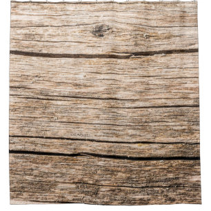 Cortina Para Box A textura de um velho tronco de madeira sem latido