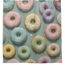 Cortina Para Box A Whimsical Pastel Donut Dream