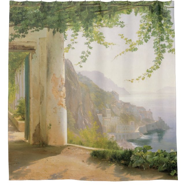 Cortina Para Box Aagaard Loggia Amalfi Itália Pintura (Frente)