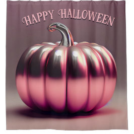 Cortina Para Box Abóbora Rosa Brilhante