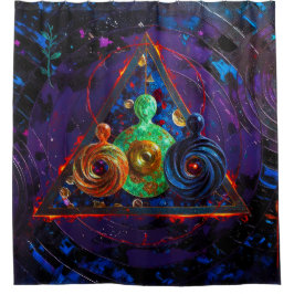 Cortina Para Box abstract Palette Knife 002