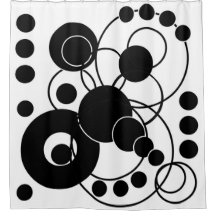 Abstrato artística preto e branco