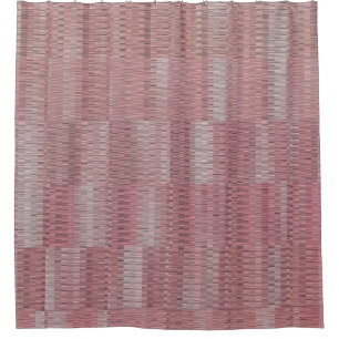 Cortina Para Box Abstrato belas formas elegantes vintage
