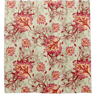 Cortina Para Box Abstrato com padrão colorido com plano de fundo ab