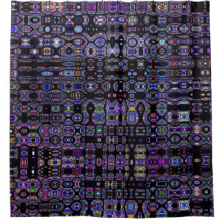 Cortina Para Box Abstrato do vitral