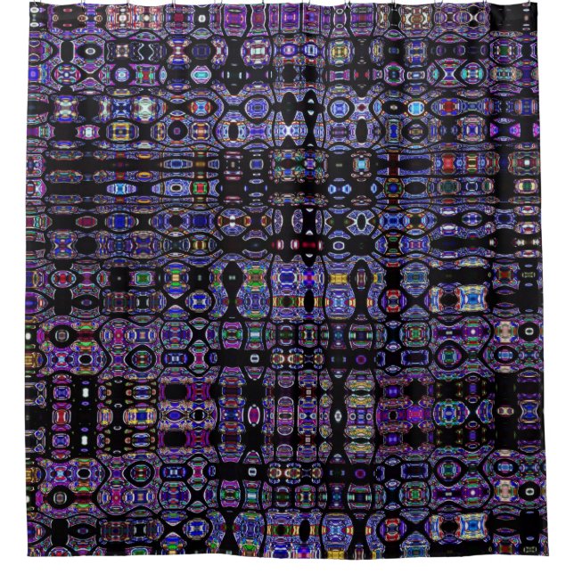 Cortina Para Box Abstrato do vitral (Frente)