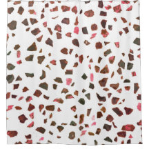 Abstrato moderno Marmorle Pink Terracotta Terrazzo