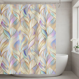 Cortina Para Box Abstrato Pastel Elegante
