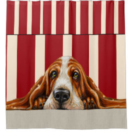 Cortina Para Box Adorbs Basset Hound