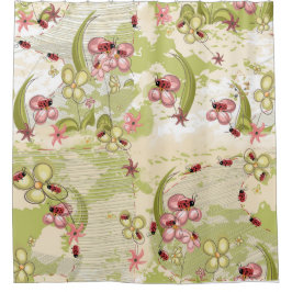 Cortina Para Box Adventure Ditsy Ladybird