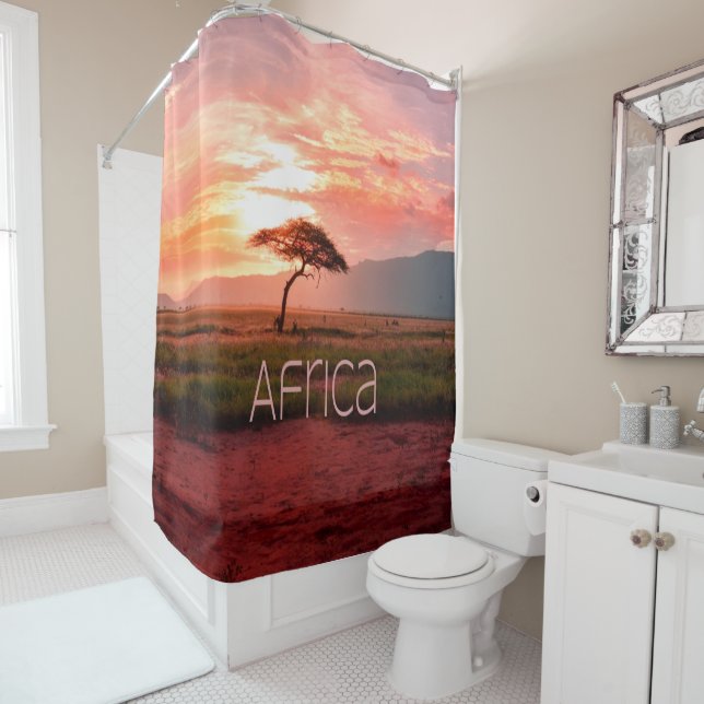 Cortina Para Box África Sunset African (In Situ)