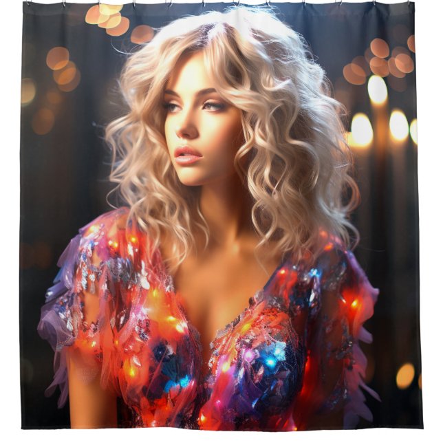 Cortina Para Box AI Lady (Frente)