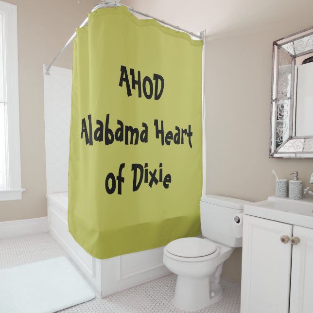 Cortina Para Box Alabama Heart of Dixie (In Situ)