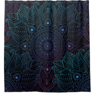 Cortina Para Box Alegria Árabe: Magia Mandala Oriental