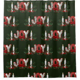 Cortina Para Box Alegria de Natal