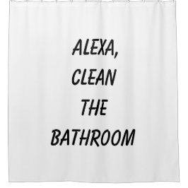 Cortina Para Box Alexa, limpe o banheiro