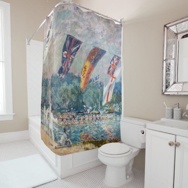 Cortina Para Box Alfred Sisley - Regatta em Molesey (In Situ)