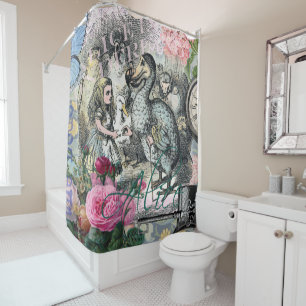 Cortina Para Box Alice Classic Wonderland Dodo Arte Tenniel