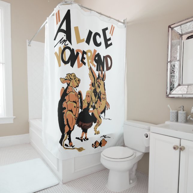 CORTINA PARA BOX ALICE IN WONDERLAND (In Situ)