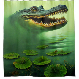Cortina Para Box Alligator Art