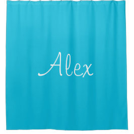 Cortina Para Box Alluring Aqua