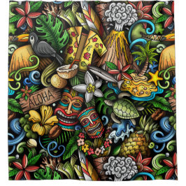 Cortina Para Box ALOHA Tropical