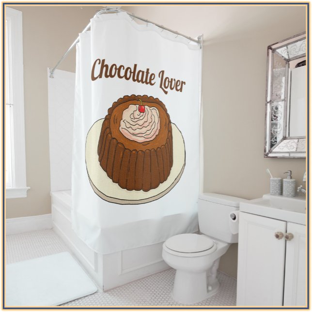 Cortina Para Box Amante de Chocolate Bastante (Criador carregado)