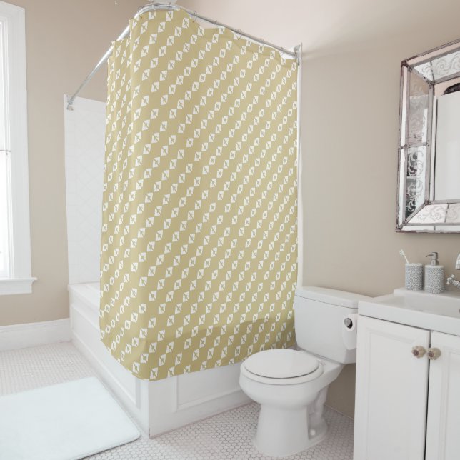 Cortina Para Box Amarelo envelhecido (In Situ)