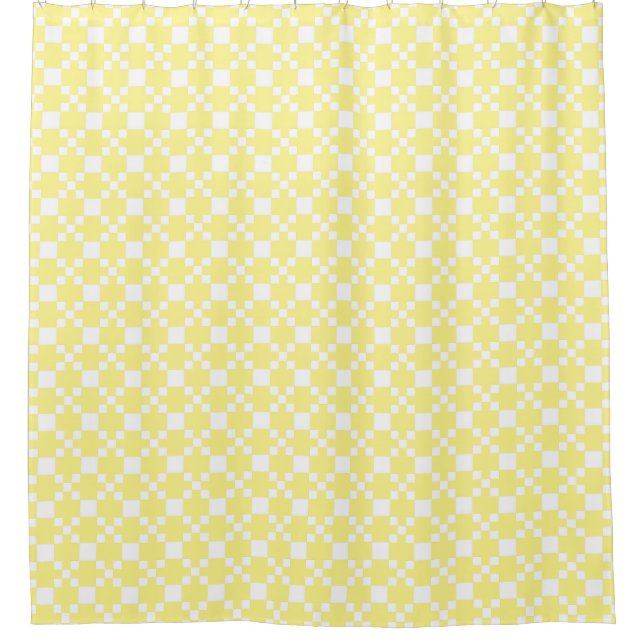 Cortina Para Box Amarelo Manteiga (Frente)