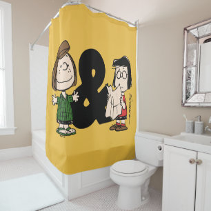 Cortina Para Box Amendoins Peppermint Patty & Marcie